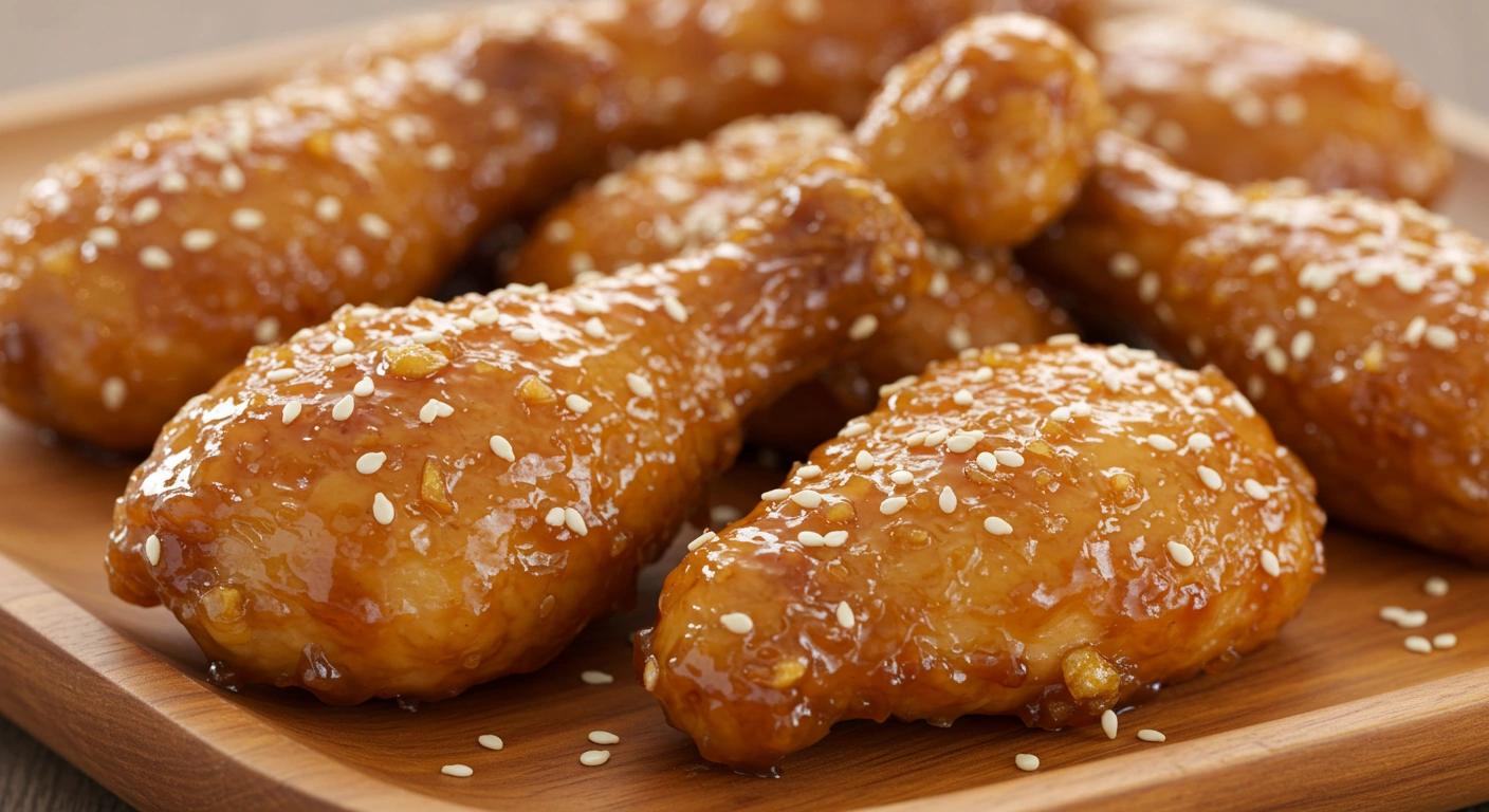 Crispy Honey Garlic Chicken - tertiary view